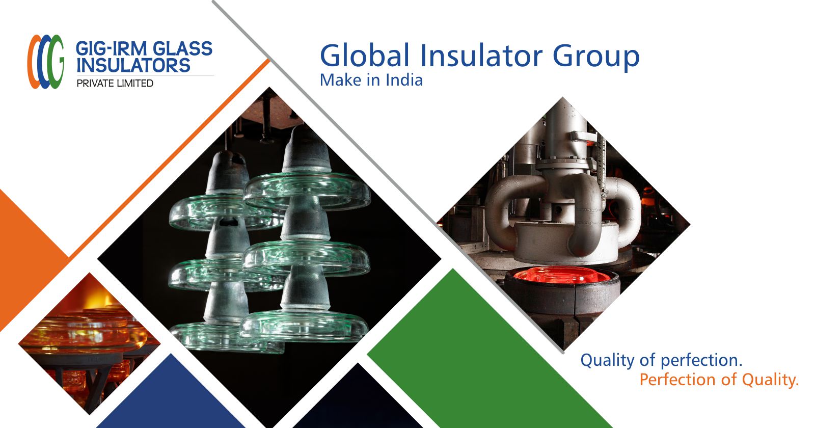GIG-IRM manufactures the first Toughened Glass insulators in India